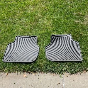Summer and winter car mats